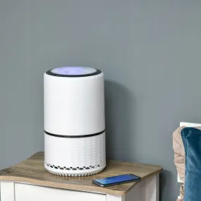 3-Stage Filtration Air Purifiers for Home w/ 3 Speeds, Filter Change Reminder