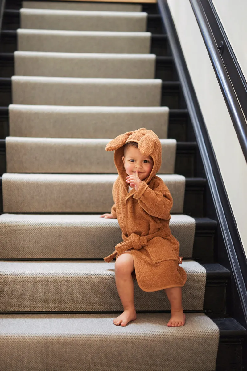 Bathrobe 1-2 year Caramel
