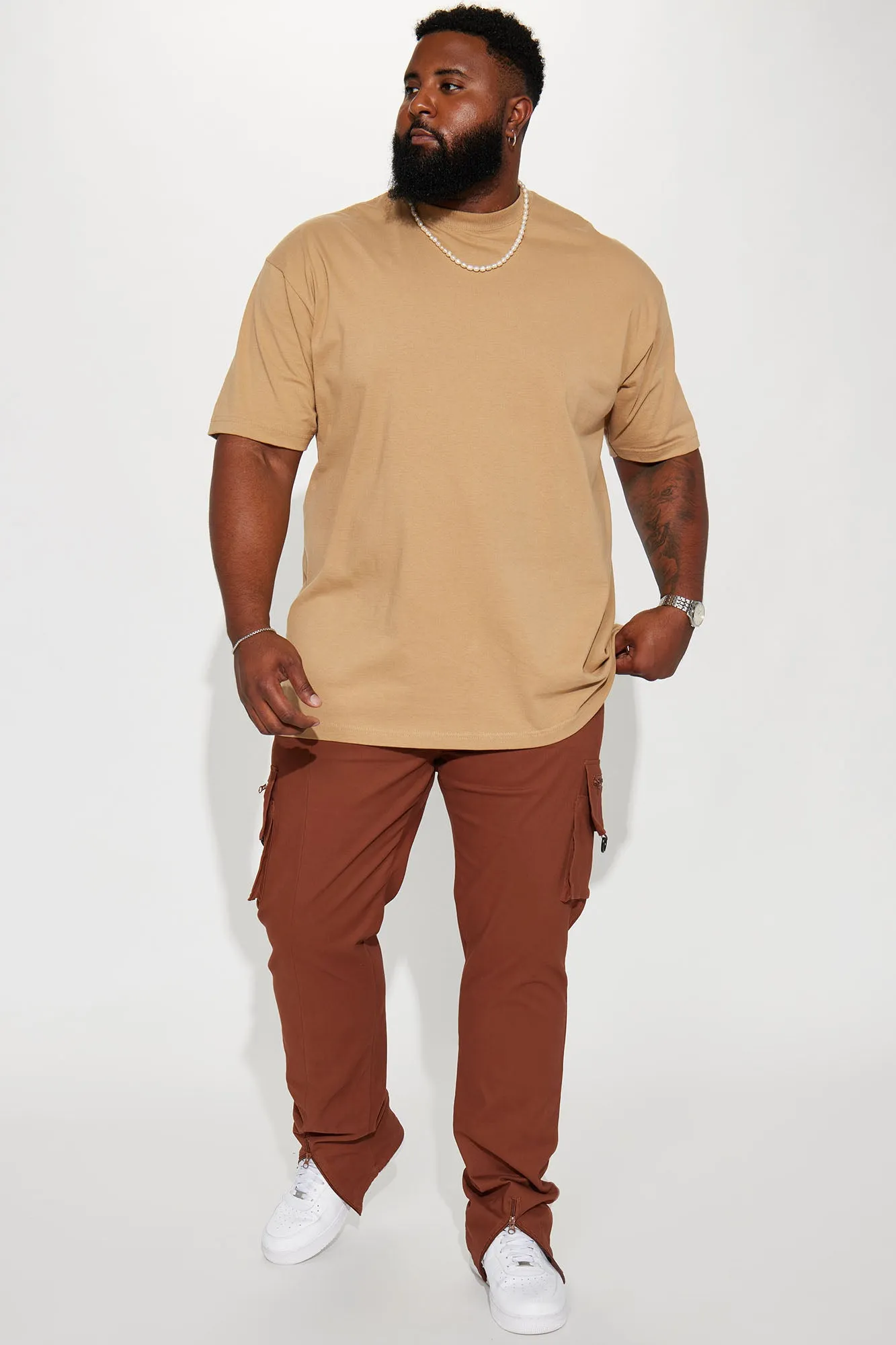 Bet On It Cargo Pants - Chocolate