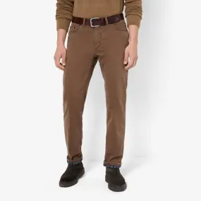 Brax Cooper Thermo 5 Pocket Jeans 83-1358 Nougat