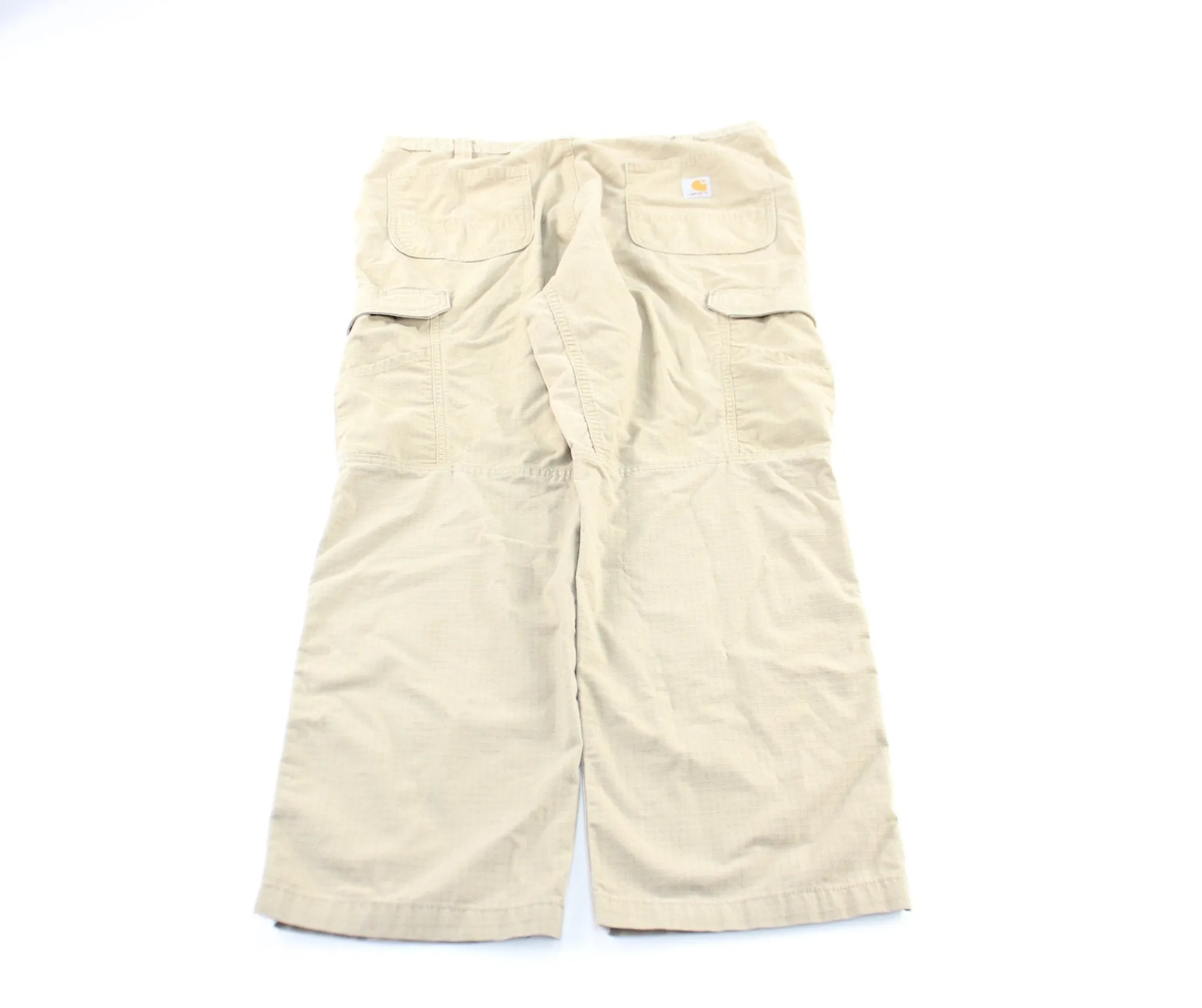 Carhartt Logo Patch Tan Cargo Pants