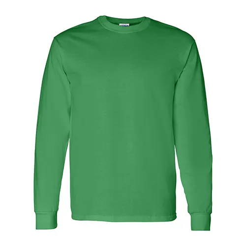 Custom Printed Gildan Heavy Cotton Long Sleeve T-Shirt