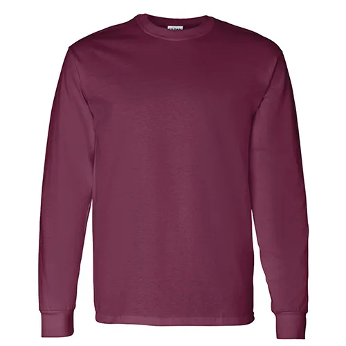 Custom Printed Gildan Heavy Cotton Long Sleeve T-Shirt