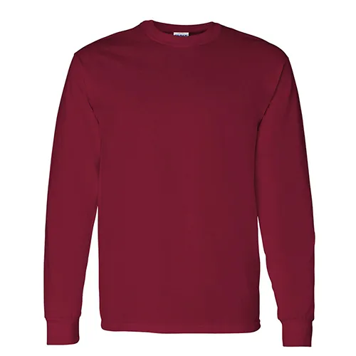 Custom Printed Gildan Heavy Cotton Long Sleeve T-Shirt