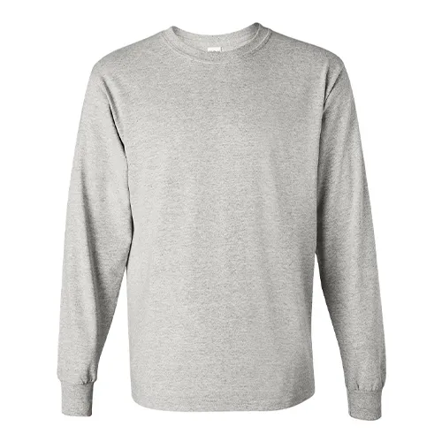 Custom Printed Gildan Heavy Cotton Long Sleeve T-Shirt