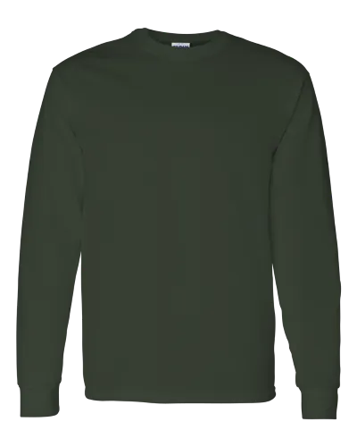 Custom Printed Gildan Heavy Cotton Long Sleeve T-Shirt