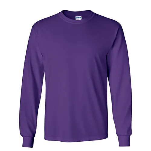 Custom Printed Gildan Heavy Cotton Long Sleeve T-Shirt