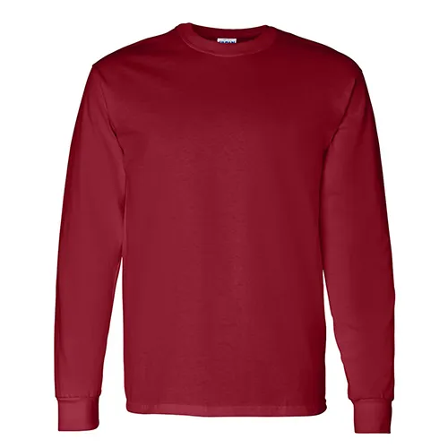 Custom Printed Gildan Heavy Cotton Long Sleeve T-Shirt