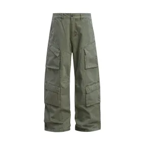 Distressed Vintage Scimitar Cargo Pants