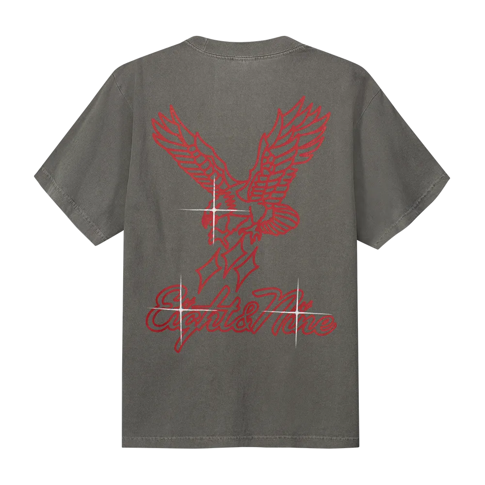 Flight Washed Grey Tee