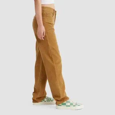 Open Box - Levi's Women's High Rise Straight Leg Relaxed Jeans Loose