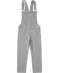 RVCA Chainmail Relaxed Fit Overall - Indigo