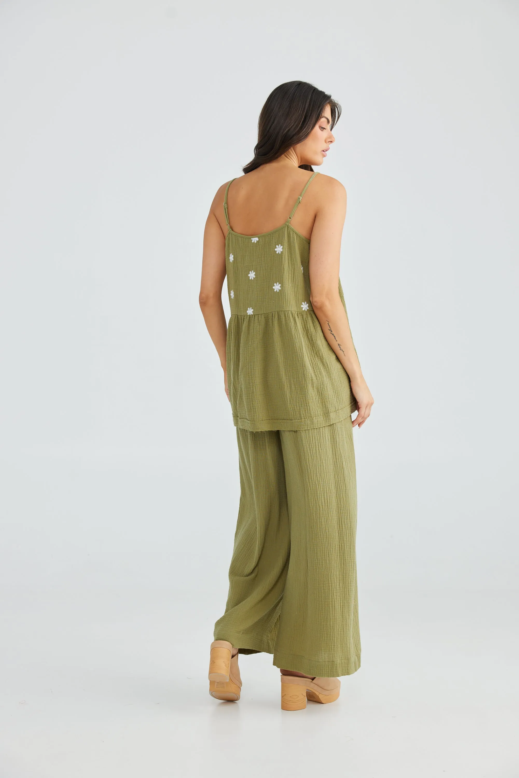 Stargazer Top in Olive