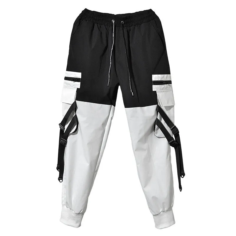 Techwear Pants Baggy Joggers for Men Punk Clothes Japanese Streetwear Cool Goth Jogger