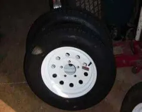 Trailer Tire and Wheel Combo 13 Inch